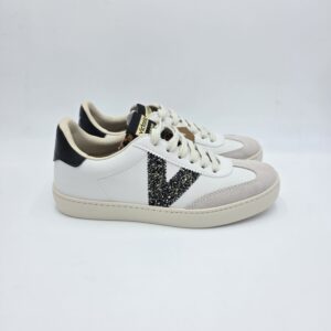 Victoria sneaker Berlin bianca con glitter