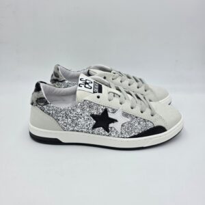 2Star sneaker  Nowstar glitter argento
