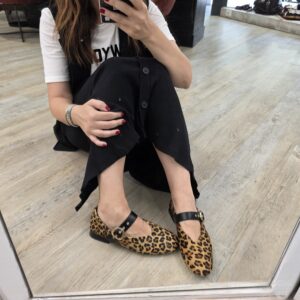 Francesco Milano ballerina con passante animalier
