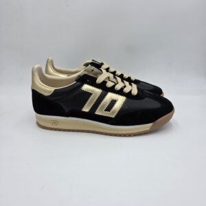 Back70 sneaker Jogger pelle nera