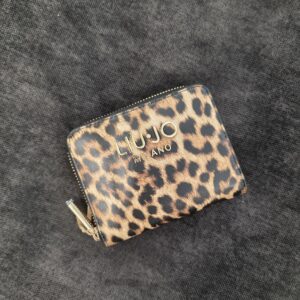 LiuJo portafoglio piccolo Caliwen animalier