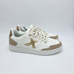 Munich sneaker Legit Bianco e Oro