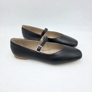 Cristin ballerina pelle nera