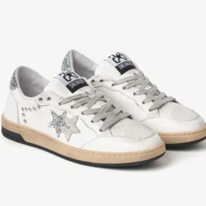 2Star sneaker Now Star glitter Argento