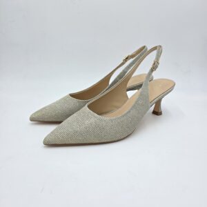 Cristin slingback tessuto lurex Camilla
