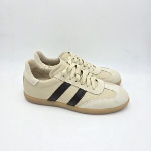 Crown sneaker Latte / Nero