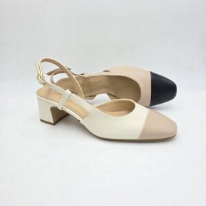 Slingback bicolor