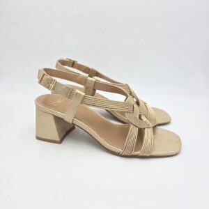 Exé sandalo rafia Pink Gold