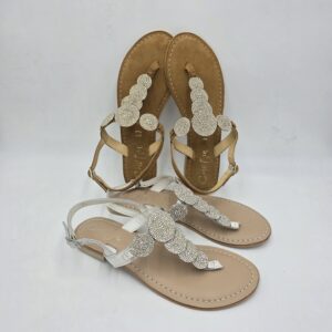 Cristin sandalo infradito con cerchi strass