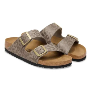 Birkenstock Arizona Leo Gray Taupe