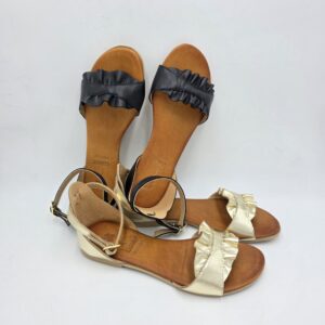 Sandalino basso con rouches