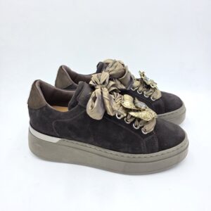 Melinè sneaker Dixie suede Moro