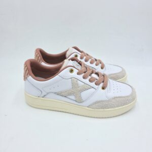 Munich sneaker Legit Bianco e Rosa