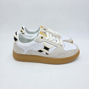 Munich sneaker Legit bianco e animalier