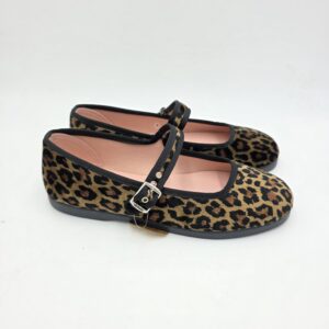Victoria ballerina con passante Animalier Leopard