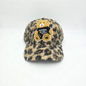 Pashbag cappello baseball leopard con orsetto