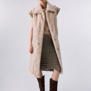LiuJo gilet eco montone Double