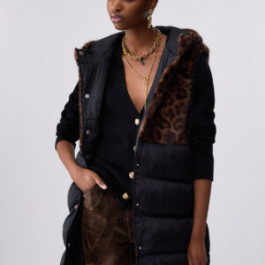LiuJo gilet Nylon Fake Fur