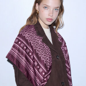 LiuJo foulard bandana Monogram 90x90